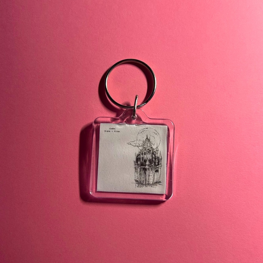 Lil Peep Castles Keychain